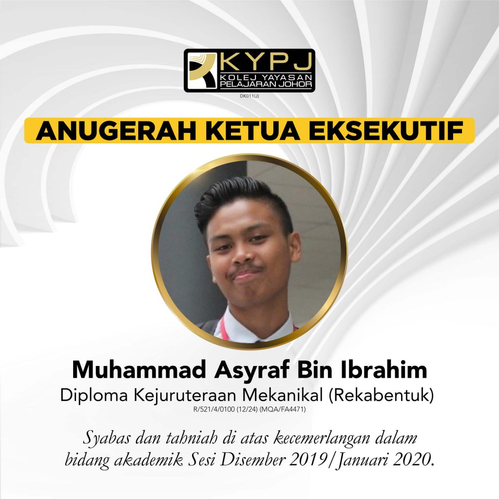 Muhammad Asyraf b. Ibrahim