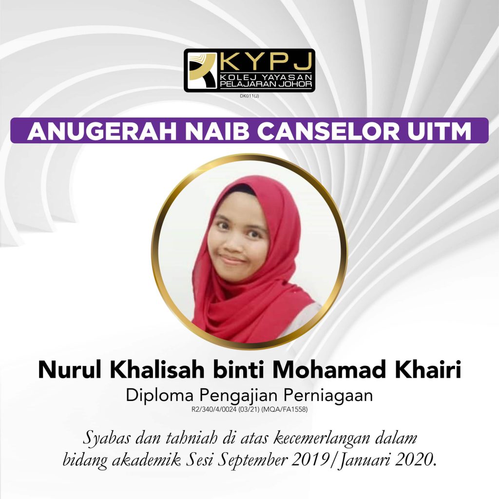 Nurul Khalisah bt. Mohamad Khairi