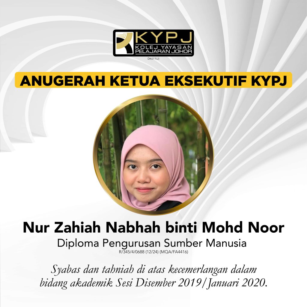 Nur Zahiah Nabhah bt. Mohd Noor